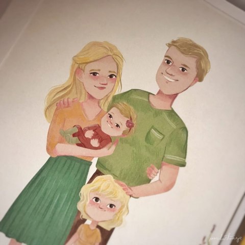 Bajkowy Portret Rodzinny