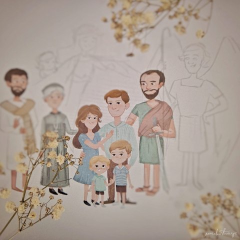 Bajkowy Portret Rodzinny