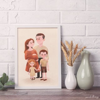 Bajkowy Portret Rodzinny