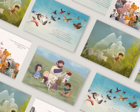 Ilustracja dziecieca A4