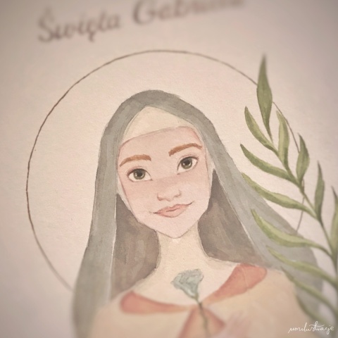 Obraz na zamówienie malowany akwarelami